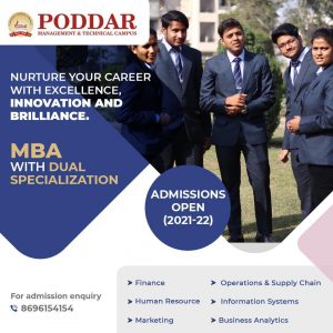 MBA Specialization Admission Open
